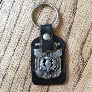 Leather Keychain